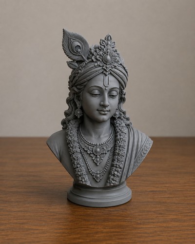 Lord krishna bust statue hindu - bust,