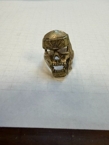 Skull sunburst forehead - skull, on