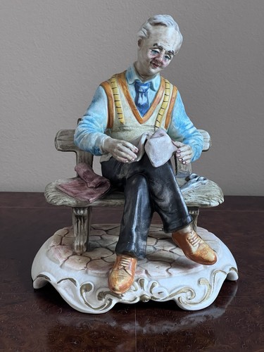 Antique capodimonte tailor - antique, ‘tailor