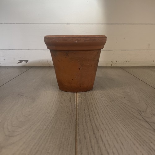 Vintage sankey terracotta pot - vintage,