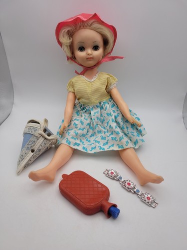 1960s rosebud teenage doll - 1960s, 14"