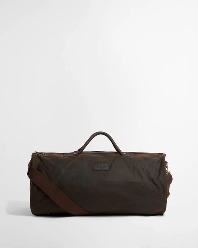 Barbour wax holdall olive - wax,