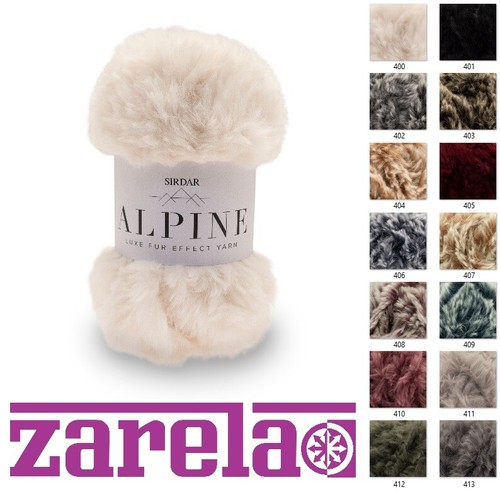 Sirdar alpine luxe fur effect - sirdar,
