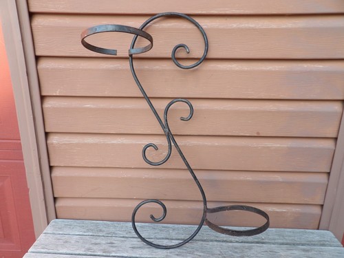 Vintage large wrought iron - wrought,