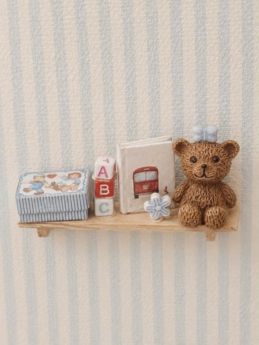 Dolls house nursery - dolls,