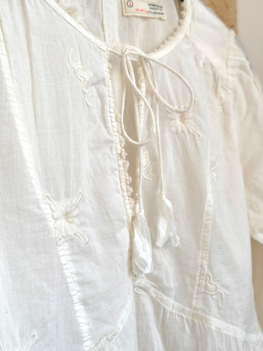 Odd molly blouse white - molly,