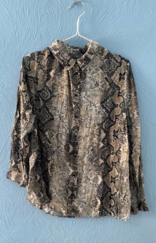 Primark snake print chiffon - print,