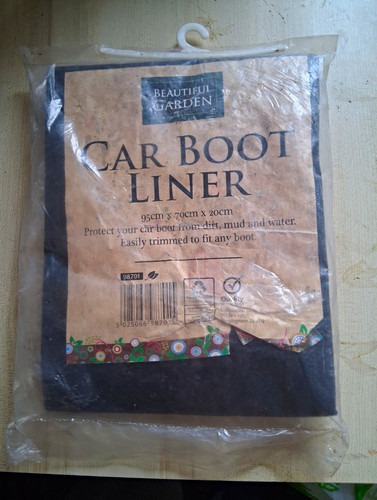 Car boot liner package - car, is