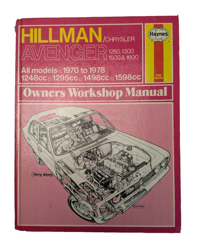 Haynes workshop manual hillman - haynes,