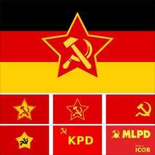 Germany KPD Flag Marxists–Leninists Communist Party Spartacus League MLPD KPD-ML
