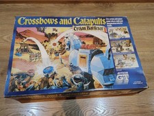 VINTAGE 1983 ACTION GT CROSSBOWS & CATAPULTS TROJAN BATTLESET - BOXED - COMPLETE