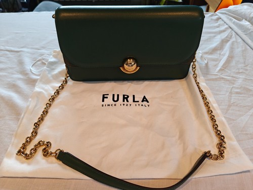 Furla sfera green leather - sfera,