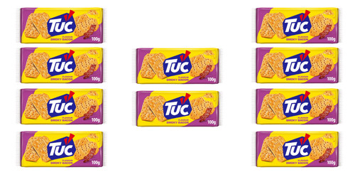 10x tuc smoky bacon flavor - 10x,
