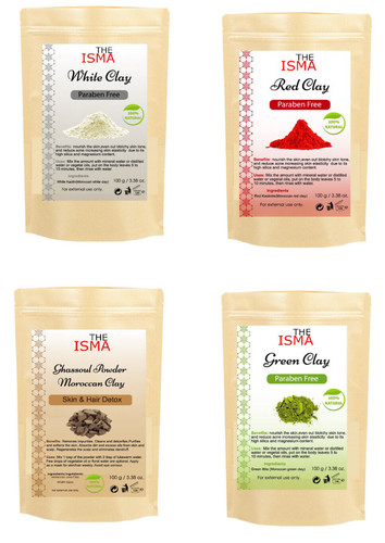 Facial clay mask - facial, mask,