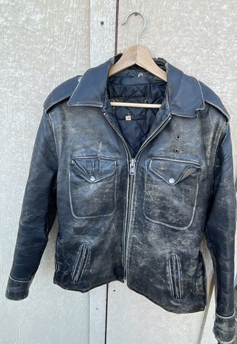 Schott vintage police leather - vintage,
