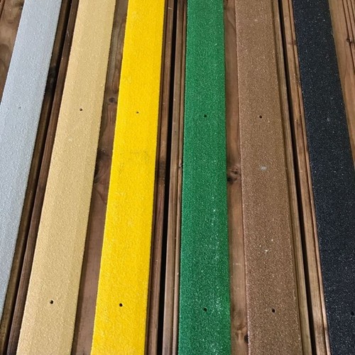 Anti slip decking strips - , for