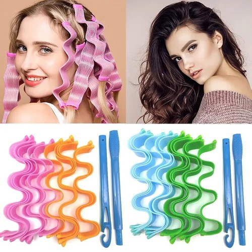Wave spiral curls - spiral, household