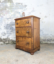 Antique Victorian Burr Walnut