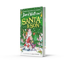 Santa & Son by David Walliams New for 2025 Children Christmas Book Hardcover
