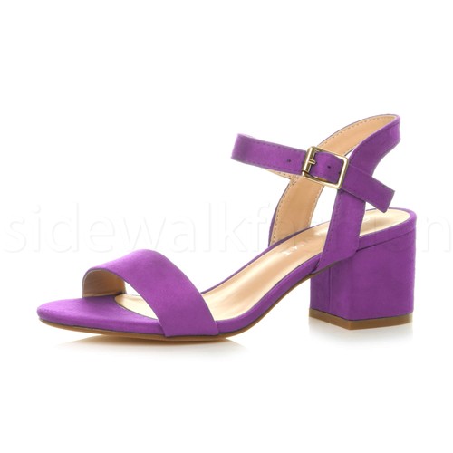 Womens ladies low - mid, block