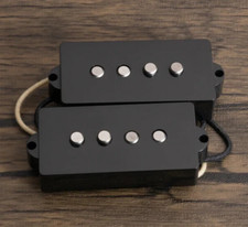 Tonerider P2-4S 'The Duke P' P Bass Staggered Poles Pickup Set, Black