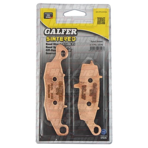 Galfer brake pad fd174 - brake,