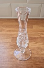 Edinburgh International Crystal Cut  15.5 cm High Bud Vase 