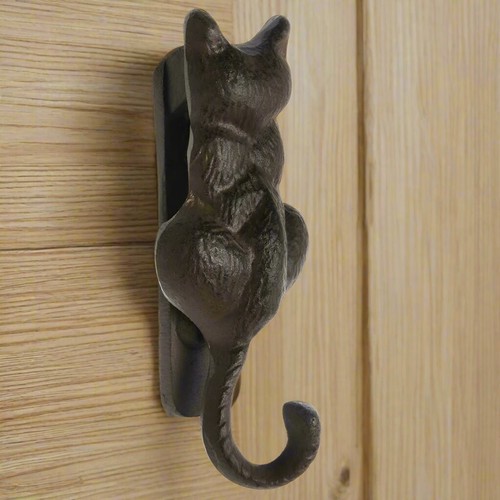 Cast iron cat - antique, vintage