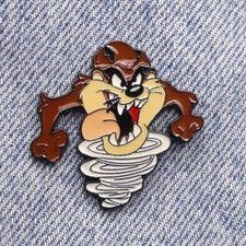 Tasmanian Devil Cartoon Enamel