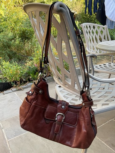 Gianni conti brown - brown, leather