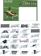 Align Trex 500 Spare parts