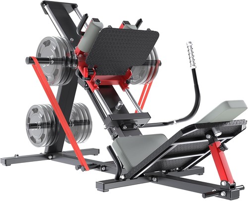 Hack squat leg press machine - squat,