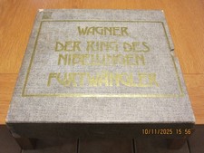 FURTWANGLER : WAGNER - 'DER RING DES NIBELUNGEN'. 18 LP BOXSET RLS 702. EX. COND