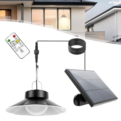 Solar shed light pendant - solar,