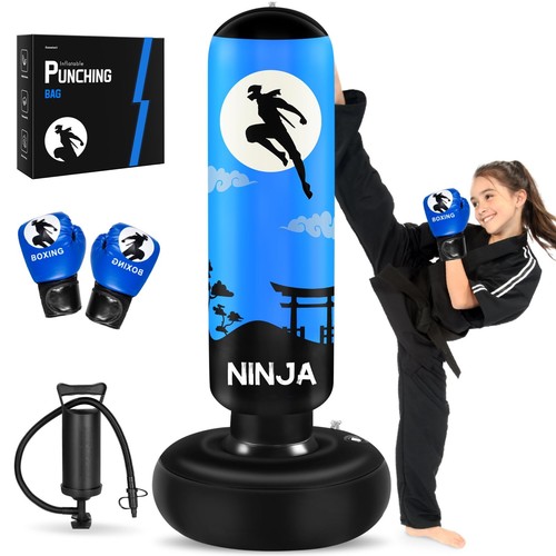 Punching bag for kids - punching,
