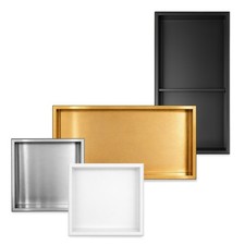 Stainless steel shower niche - shower,