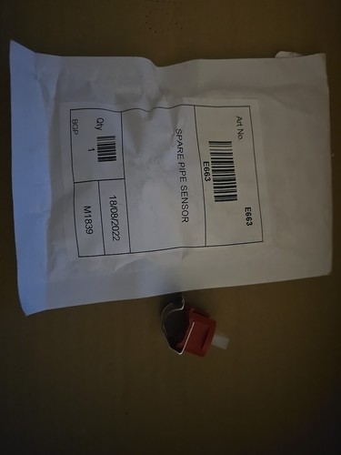 Andrews e663 pipe sensor d33 - sensor,