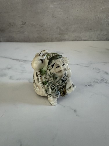 Antique japanese polychrome - japanese,