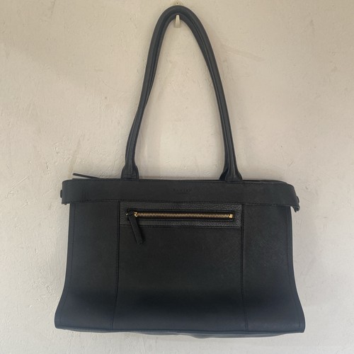 Radley black leather handbag - leather,