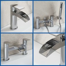 Waterfall Bathroom Taps Basin