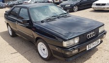 Audi UR quattro Coupe 1984year classic car In BLACK With Recaro Leather Interior