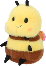 Chubby Smiling Bee Plush