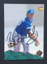 1995 Signatures Rookies Tetrad Roy Halladay Autograph Rookie Card HOF RC