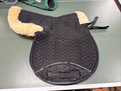 Elite half wool numnah - wool,