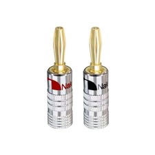 2 x Quality Banana Plugs for