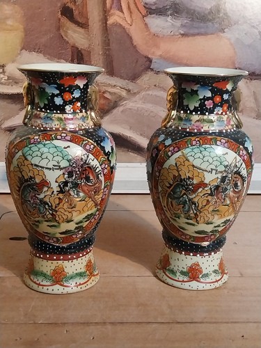 Pair vintage crown ware - pair,