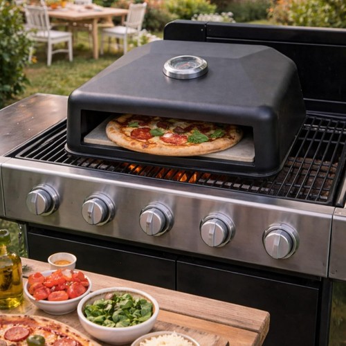 Grill top pizza oven bbq - grill,