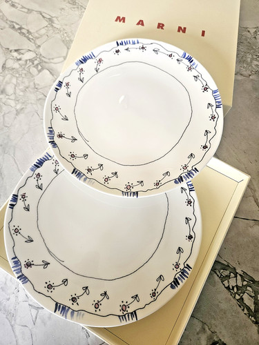 Starter plates tableware - plates, x