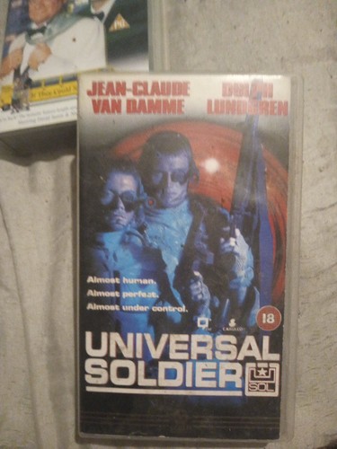Universal soldier vhs video - vhs,