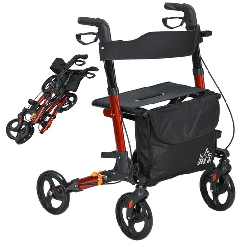 Homcom wheel rollator - 4,